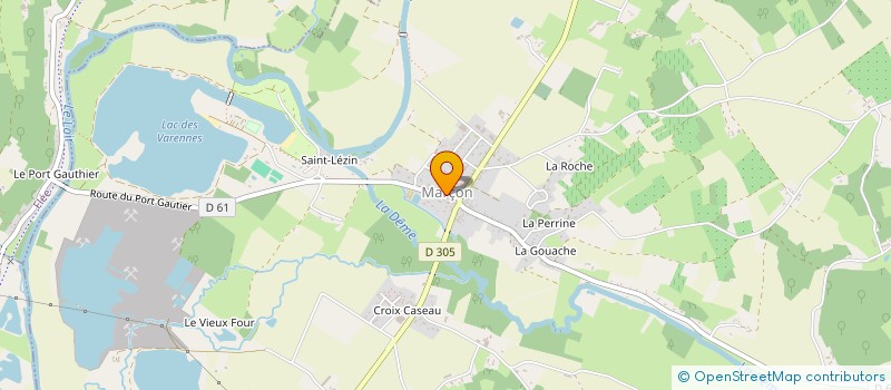 localisation de l'entreprise L'HAIR NATUREL  MARCON