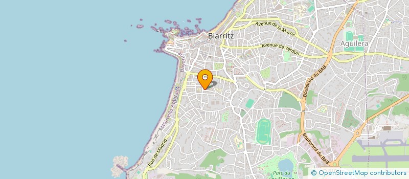 localisation de l'entreprise L'HALIOTIS à BIARRITZ