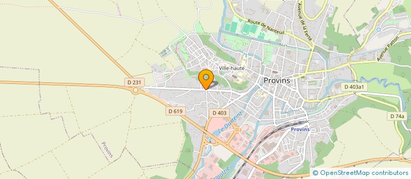 localisation de l'entreprise L'HAMBOURGEOISE  PROVINS