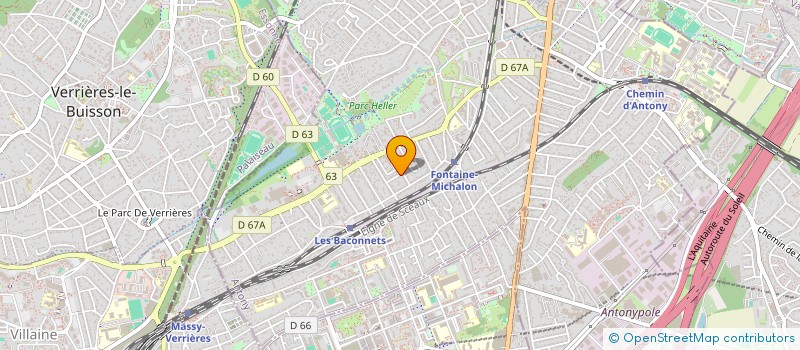 localisation de l'entreprise L HAMECON DE MASSY à ANTONY