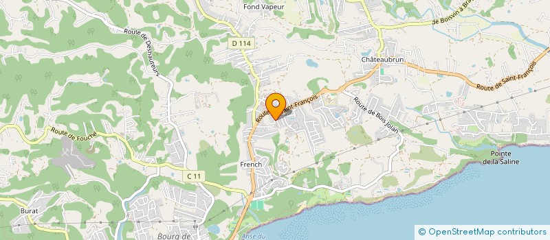 localisation de l'entreprise L'HARCHE BTP à SAINTE-ANNE
