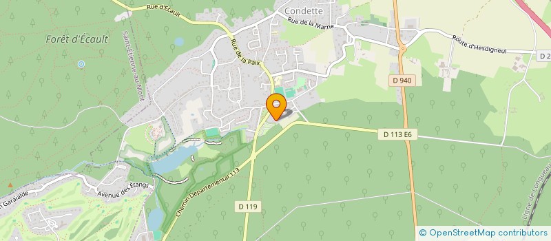 localisation de l'entreprise L'HARDELOTOISE  CONDETTE