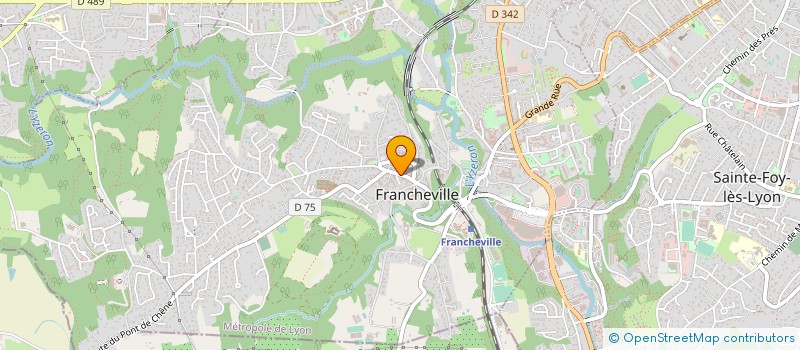 localisation de l'entreprise L'HARMONIE DU SOUFFLE à FRANCHEVILLE