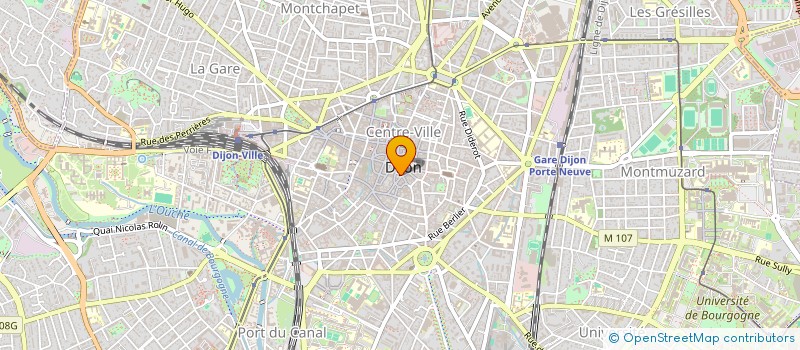 localisation de l'entreprise L'HARMONIE DU VIN à DIJON