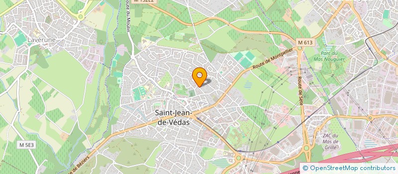 localisation de l'entreprise L' HARMONIE EN SOI  SAINT-JEAN-DE-VEDAS