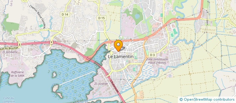 localisation de l'entreprise L'HARMONIE LAMENTINOISE à LE LAMENTIN