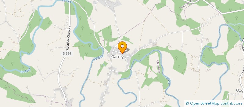 localisation de l'entreprise L HARMONIEUSE  GARREY