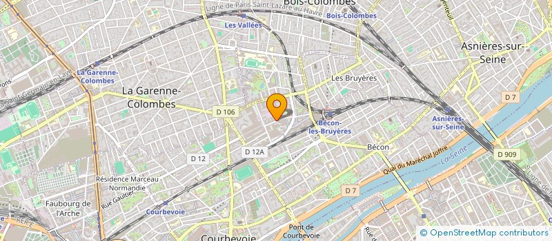 localisation de l'entreprise L'HARRY IMMO 2  COURBEVOIE