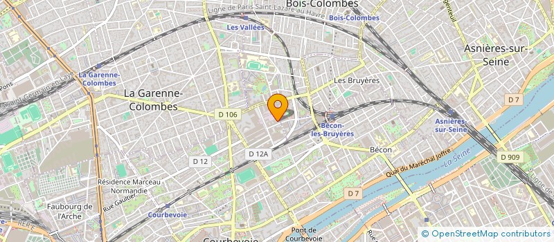 localisation de l'entreprise L'HARRY IMMO  COURBEVOIE