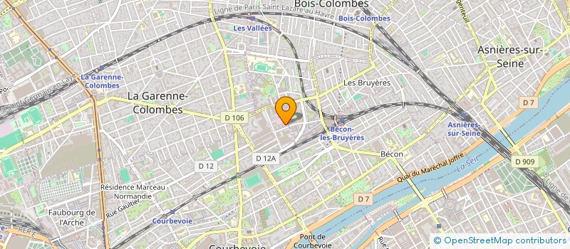localisation de l'entreprise L'HARRY INVEST à COURBEVOIE