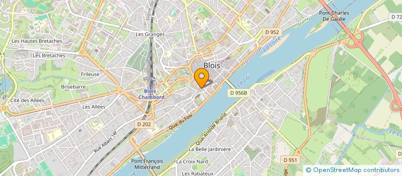 localisation de l'entreprise L'HART MONIE  BLOIS