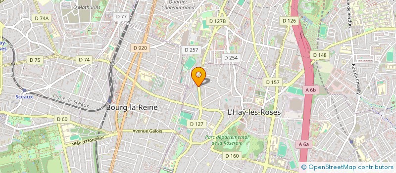 localisation de l'entreprise L HAY AUTO SERVICE  L'HAY-LES-ROSES