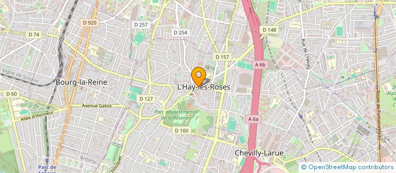 localisation de l'entreprise L'HAY NATURE à L'HAY-LES-ROSES