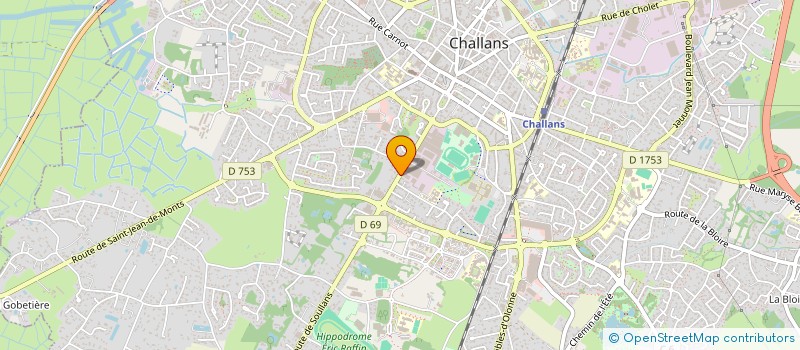 localisation de l'entreprise L'HER NOE à CHALLANS