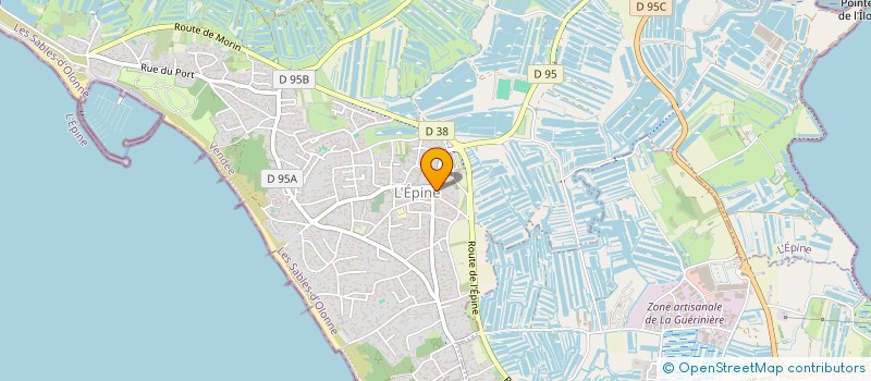 localisation de l'entreprise L'HER SALIN  L'EPINE