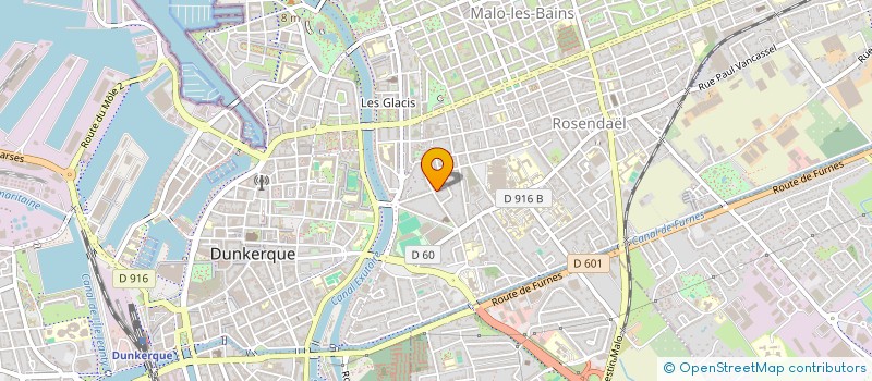 localisation de l'entreprise L'HERAKLES  DUNKERQUE