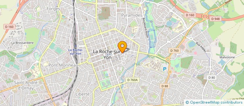 localisation de l'entreprise L'HERBIER DE SOPHIE à LA ROCHE-SUR-YON