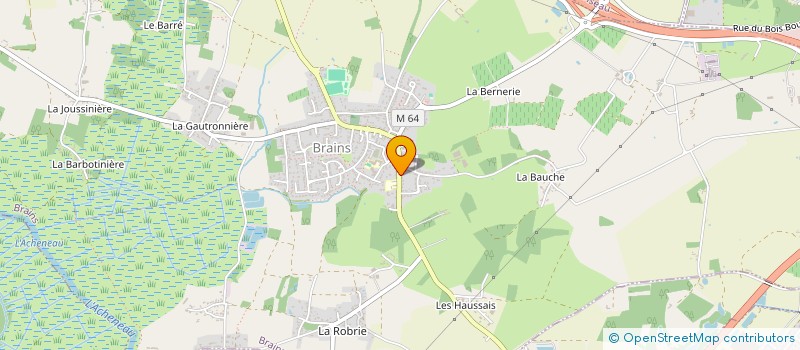 localisation de l'entreprise L'HERBONAUTE  BRAINS