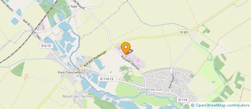 localisation de l'entreprise L'HERBORETUM à FONTENAY-SUR-EURE