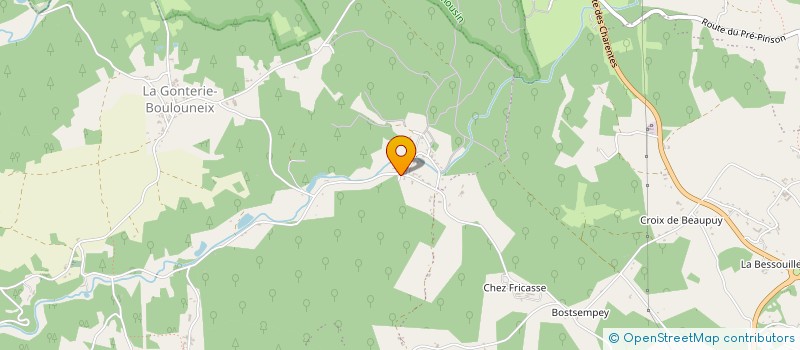 localisation de l'entreprise L'HERISSON à BRANTOME EN PERIGORD