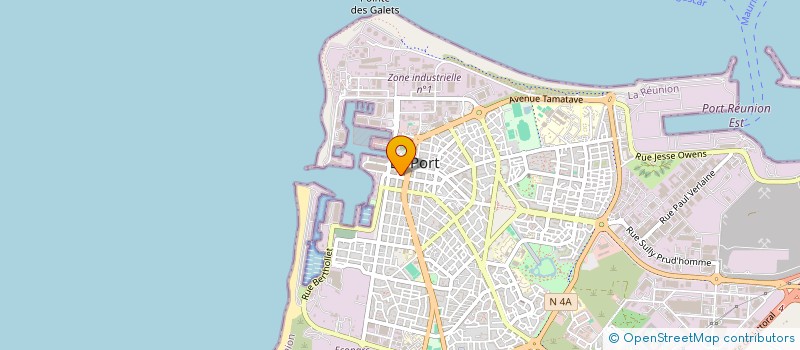 localisation de l'entreprise L ' HERITAGE CREOLE à LE PORT
