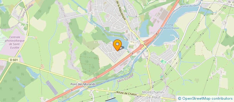 localisation de l'entreprise L'HERITAGE ORIENTAL  MONTCHANIN