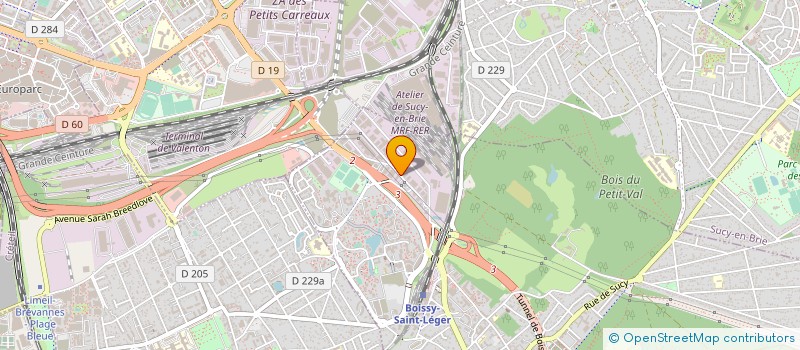 localisation de l'entreprise L'HERITIER PERE ET FILS à BOISSY-SAINT-LEGER