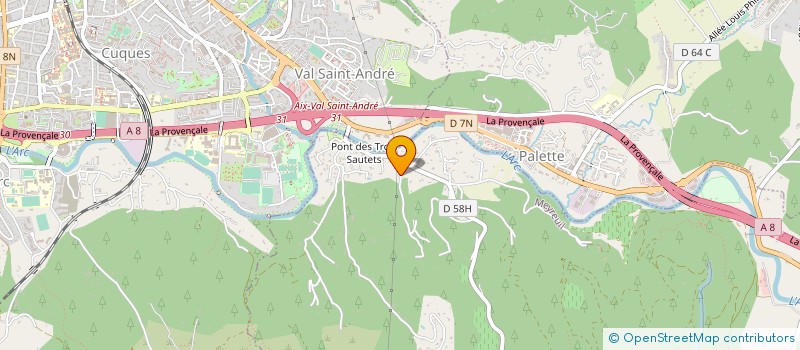 localisation de l'entreprise L'HERITIERE  MEYREUIL