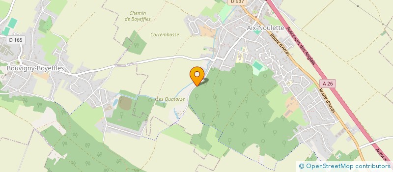 localisation de l'entreprise L'HERMIONE  AIX-NOULETTE