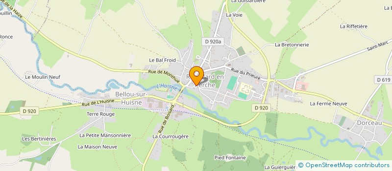 localisation de l'entreprise L'HERMITAGE à REMALARD-EN-PERCHE