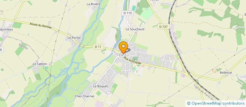 localisation de l'entreprise L'HERMITAGE à VARS