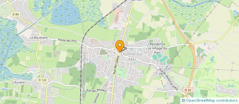 localisation de l'entreprise L'HERMITAGE à LES SABLES-D'OLONNE