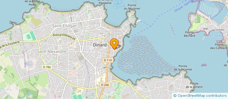 localisation de l'entreprise L'HERMITTE INGENIERIE LGD  DINARD