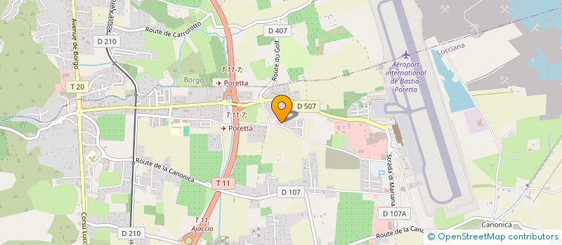 localisation de l'entreprise L-HERVE DISTRIBUTION à LUCCIANA