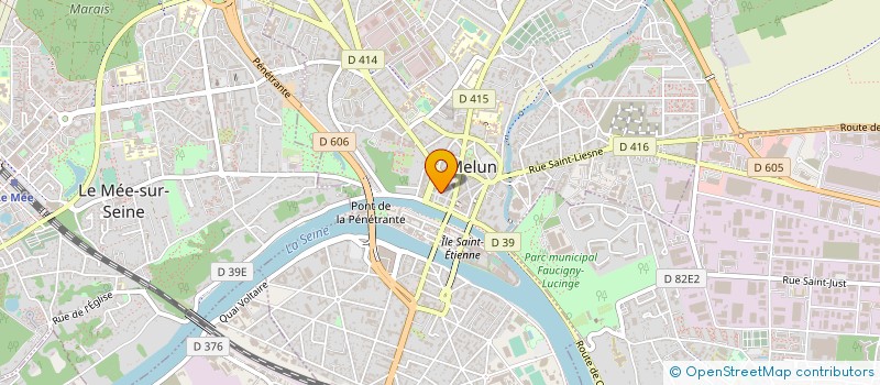 localisation de l'entreprise L'HERYTAGE à MELUN