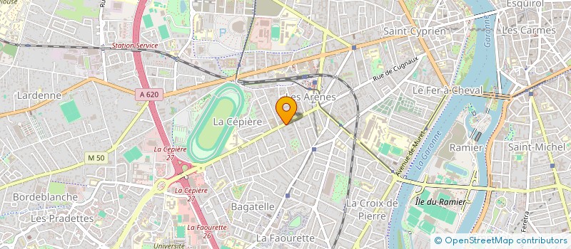 localisation de l'entreprise L'HETEROCLITE à TOULOUSE