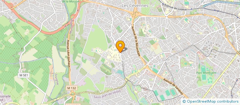localisation de l'entreprise L'HETRE à MONTPELLIER
