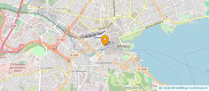 localisation de l'entreprise L'HEURE BIO à ANNECY