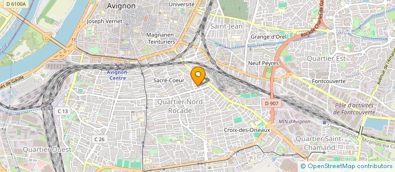 localisation de l'entreprise L'HEURE BLEUE  AVIGNON