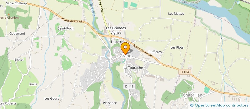 localisation de l'entreprise L'HEURE BLEUE  SAOU