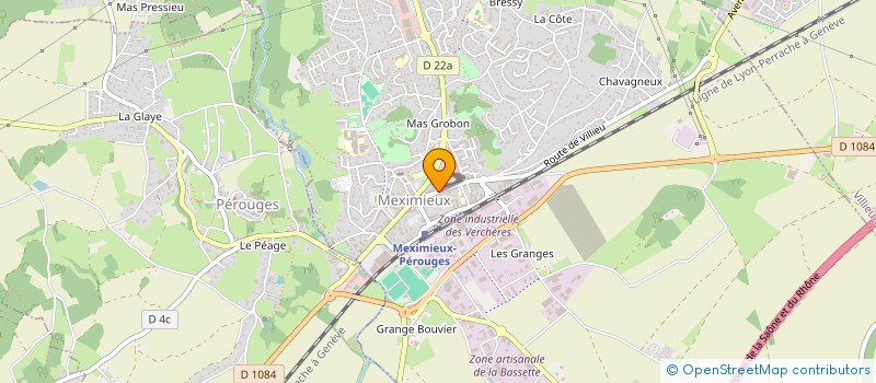 localisation de l'entreprise L'HEURE DECO à MEXIMIEUX