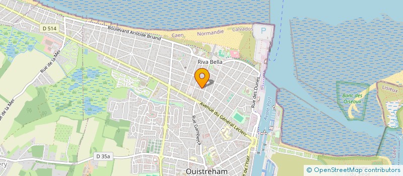 localisation de l'entreprise L'HEURE DES METS à OUISTREHAM