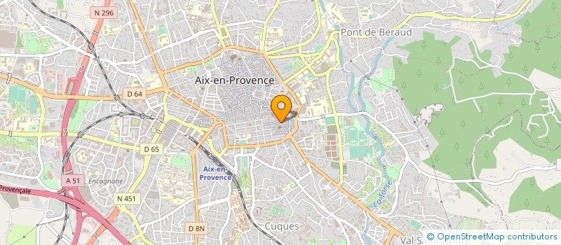 localisation de l'entreprise L'HEURE DES THES à AIX-EN-PROVENCE