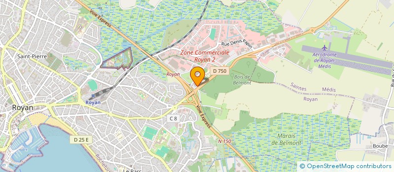 localisation de l'entreprise L'HEURE DU MARCHE DE ROYAN  PERIGNY