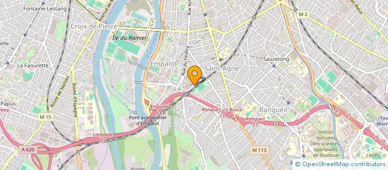 localisation de l'entreprise L'HEURE DU PARTAGE à TOULOUSE