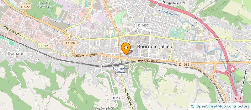localisation de l'entreprise L HEURE DU PENDULIER à BOURGOIN-JALLIEU