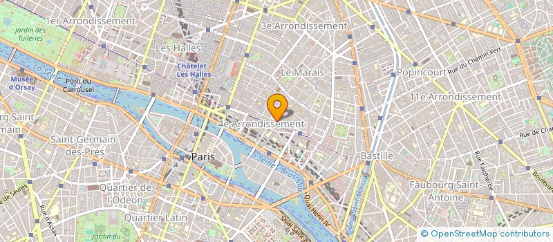 localisation de l'entreprise L'HEURE DU RAT  PARIS