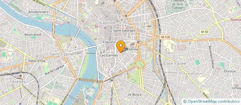 localisation de l'entreprise L'HEURE DU THE à TOULOUSE