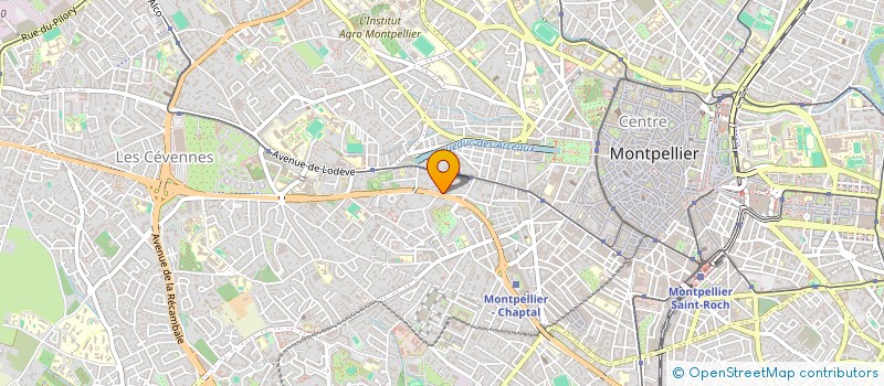 localisation de l'entreprise L'HEURE EN COMMUN à MONTPELLIER