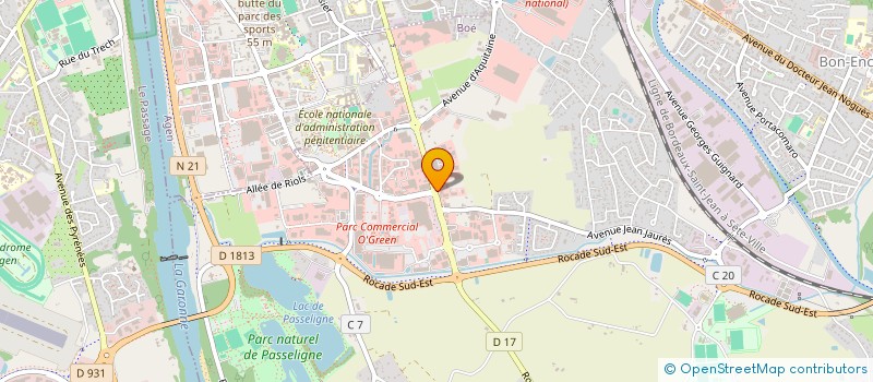 localisation de l'entreprise L'HEURE SUP  BOE